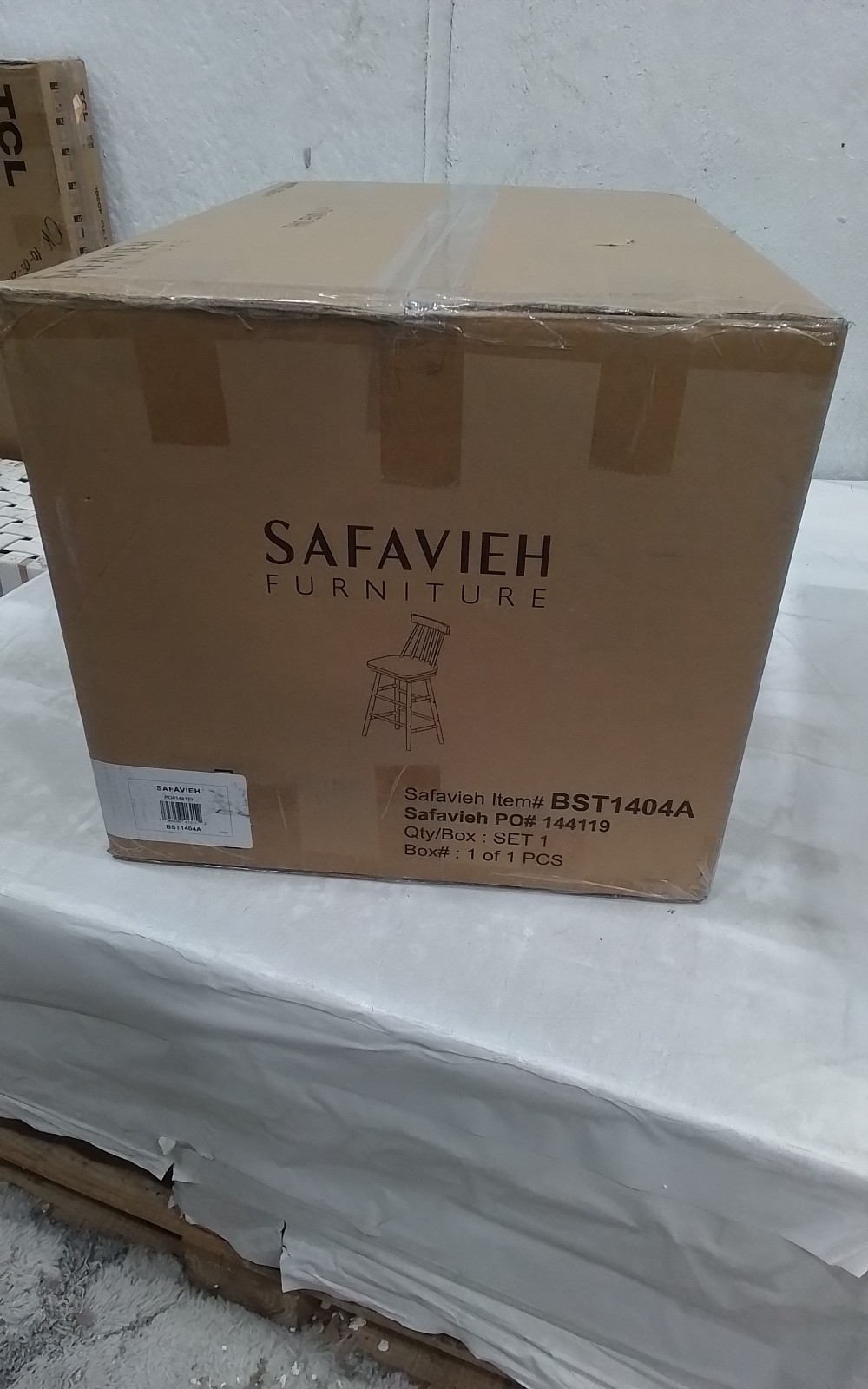 Safavieh QUAI SWIVEL COUNTER STOOL, Reduced Price 2172764111 BST1404A