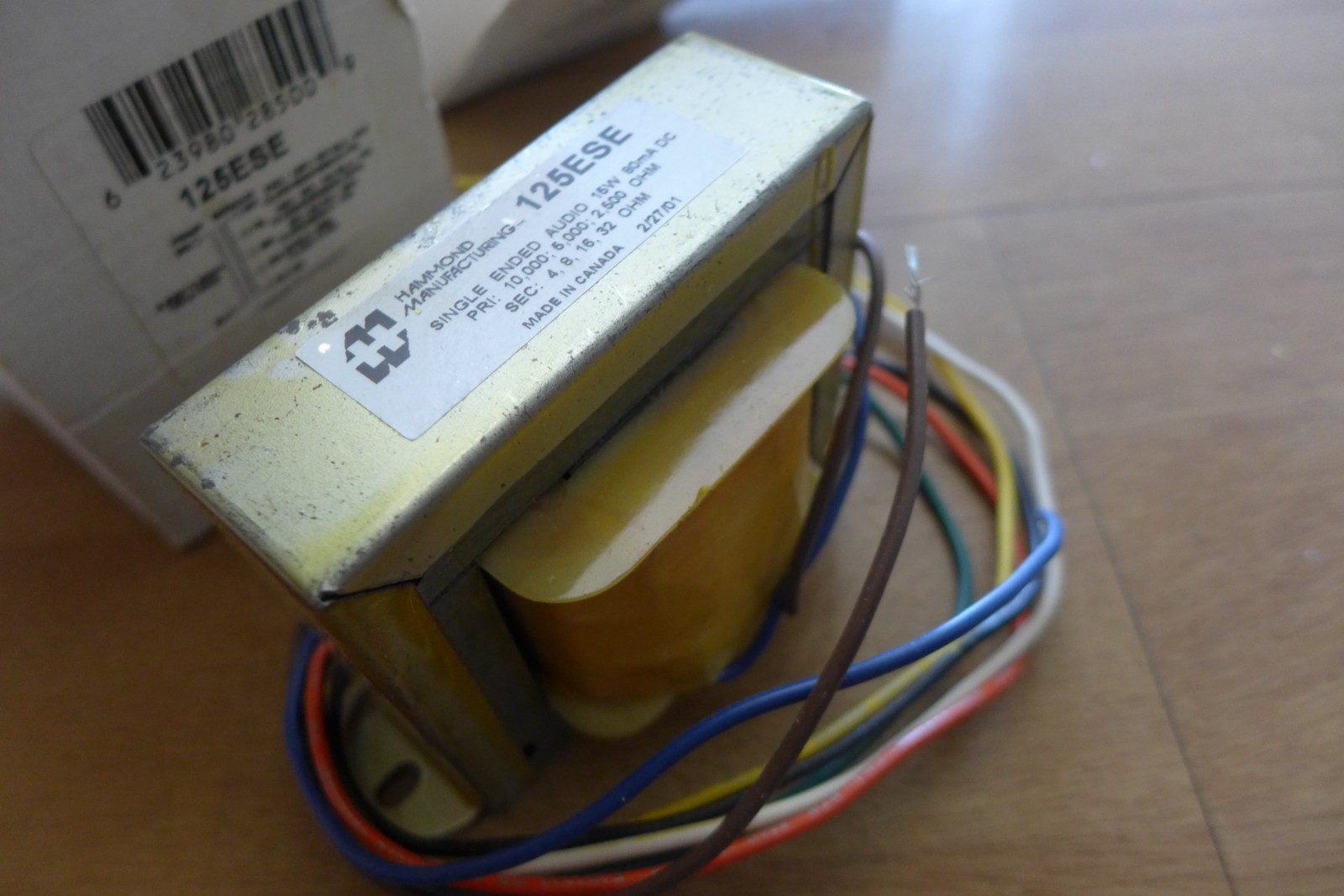 Hammond 125ESE Single Ended output transformer (Pair)