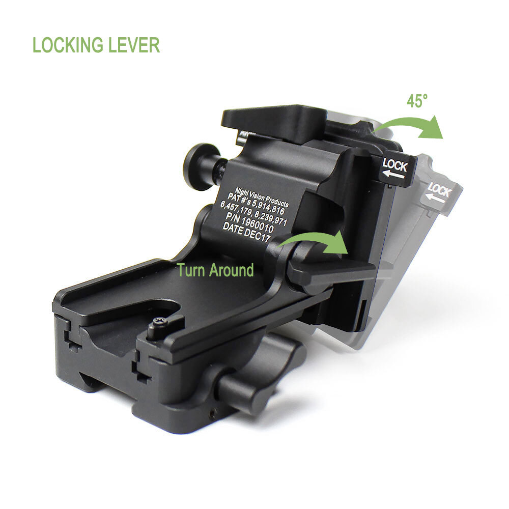 For PVS-14 Night-vision Goggles Mount Helmet Bracket NVG Arm Breakaway Mount US