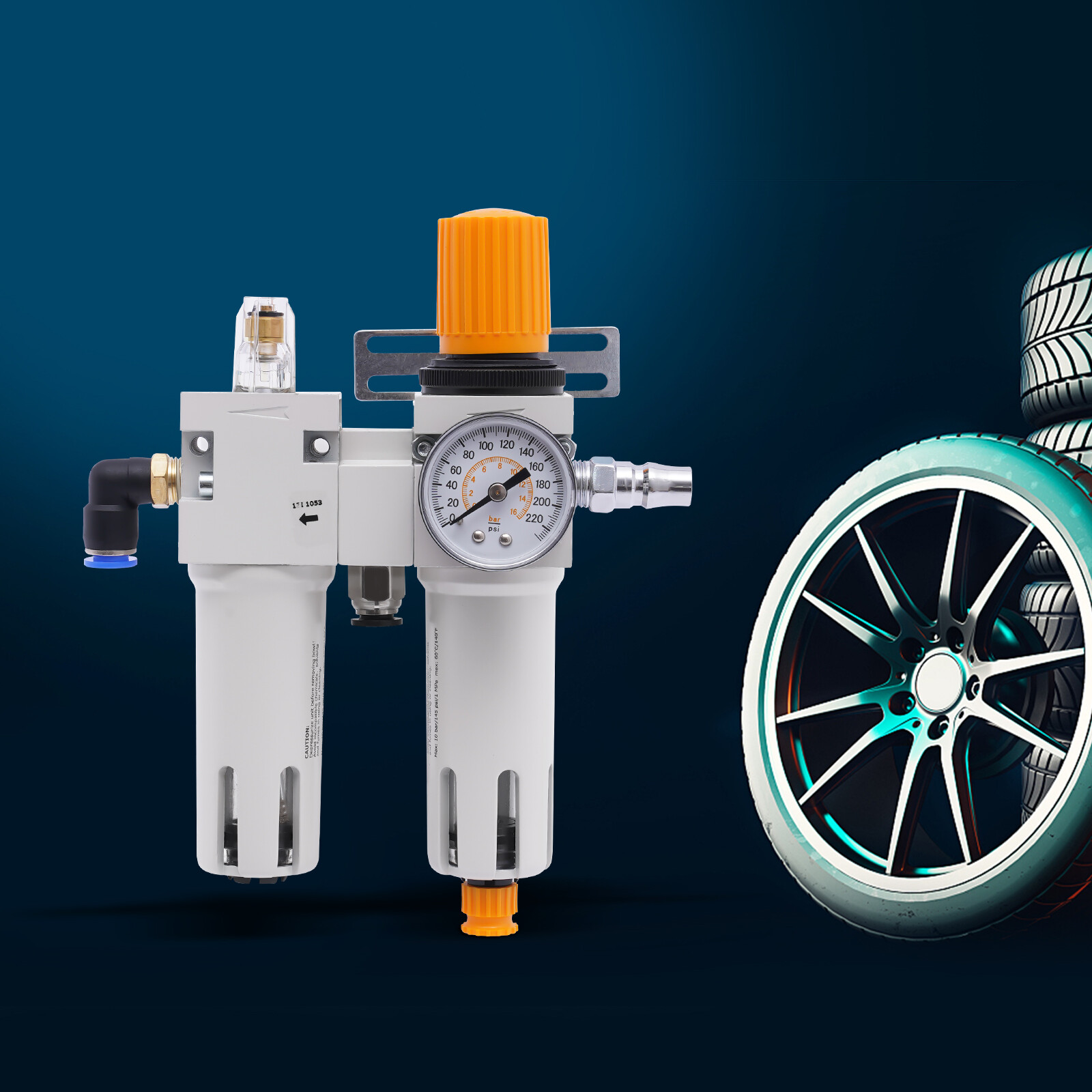 Tire Changer Air Pressor Oil Water Regulator Separator for Tire Changer Machine!