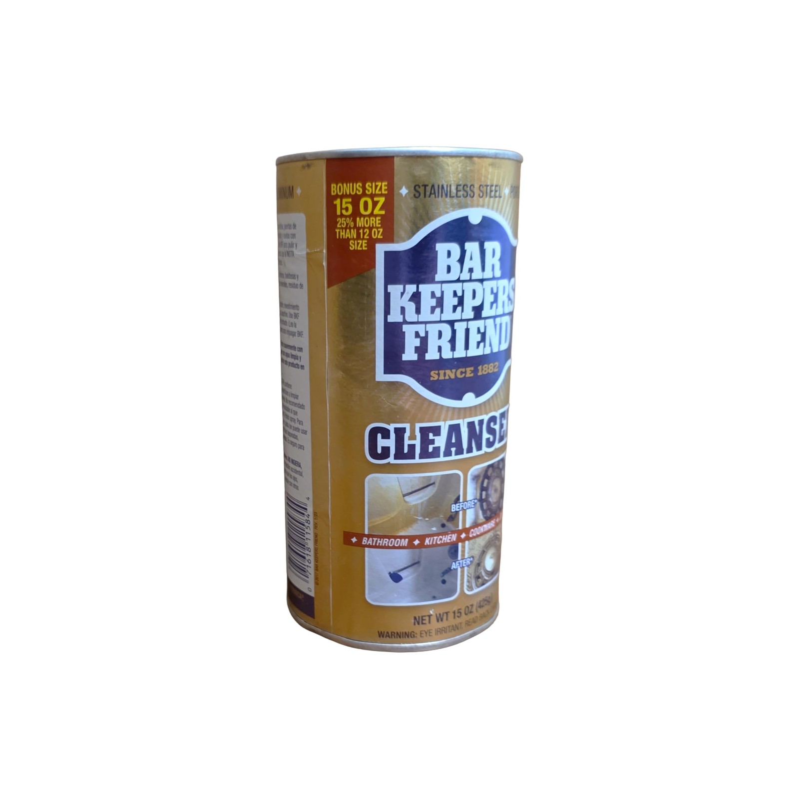 Bar Keepers Friend Cleanser & Polish 15 OZ