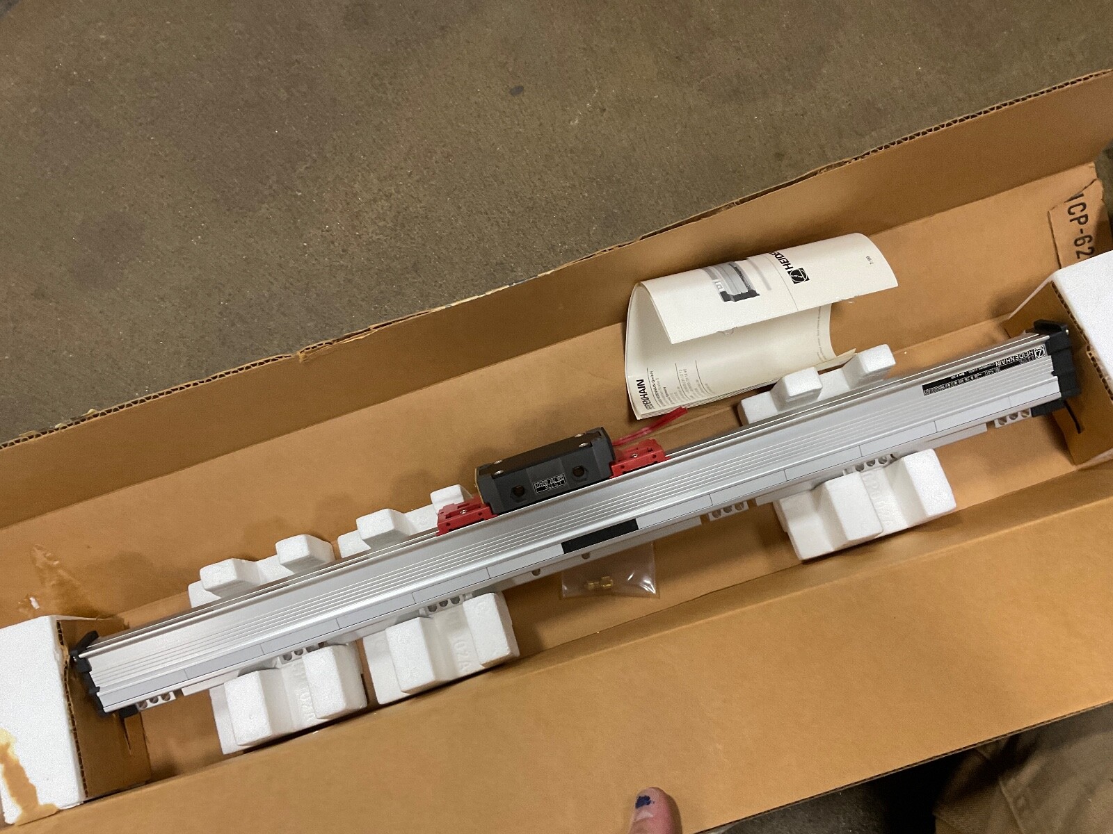 NEW 33695996 HEIDENHAIN LINEAR SCALE ENCODER LS176 ML 540 MM