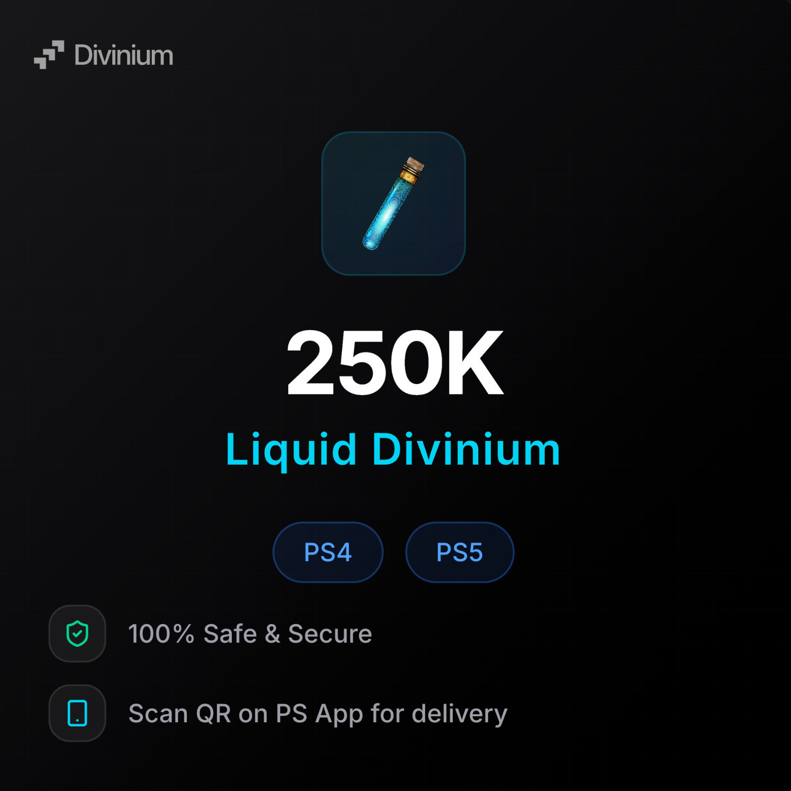 Black Ops 3 (BO3) | 250,000 Liquid Divinium | PS5 + PS4 | Buy Liquid Divinium
