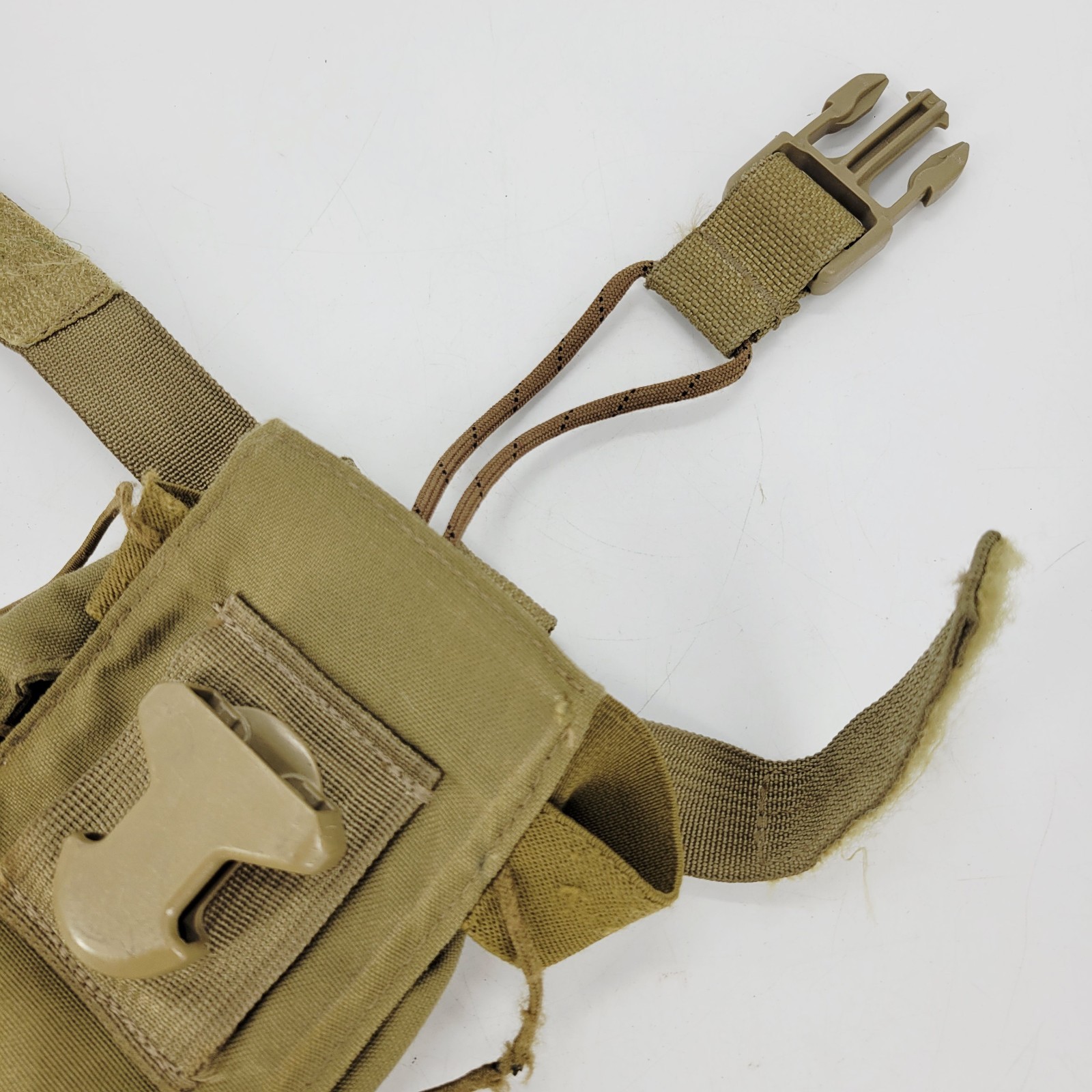 Eagle Industries Khaki MBITR Radio Pocket Pouch V.2 RP-MBITR-HF-MS-KH NSN