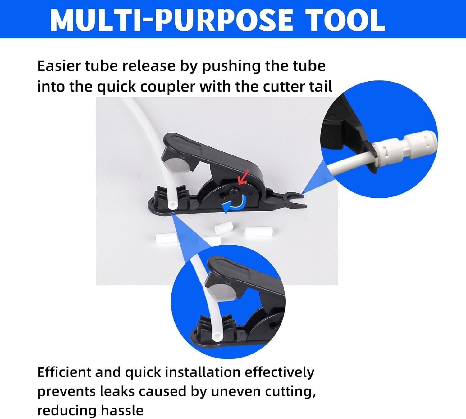 Refrigerator Water Line Kit Connection and 1/4 Compression Ice Maker Installa...
