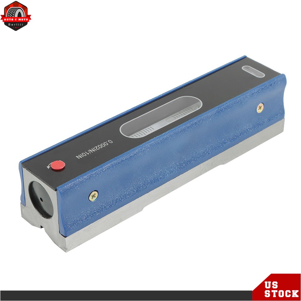 MASTER PRECISION LEVEL 8" FOR MACHINIST TOOL 0.0002''/10''