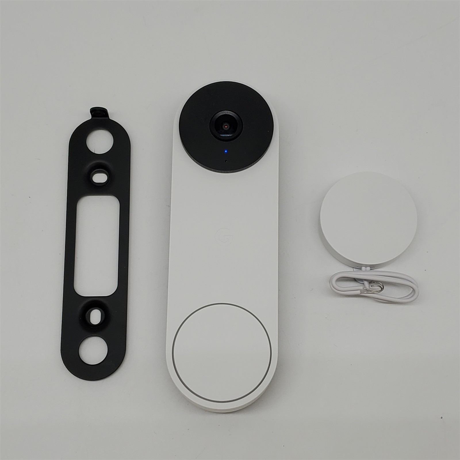 Google Nest Doorbell (Wired, 3rd Gen) - 2025 Model - Snow