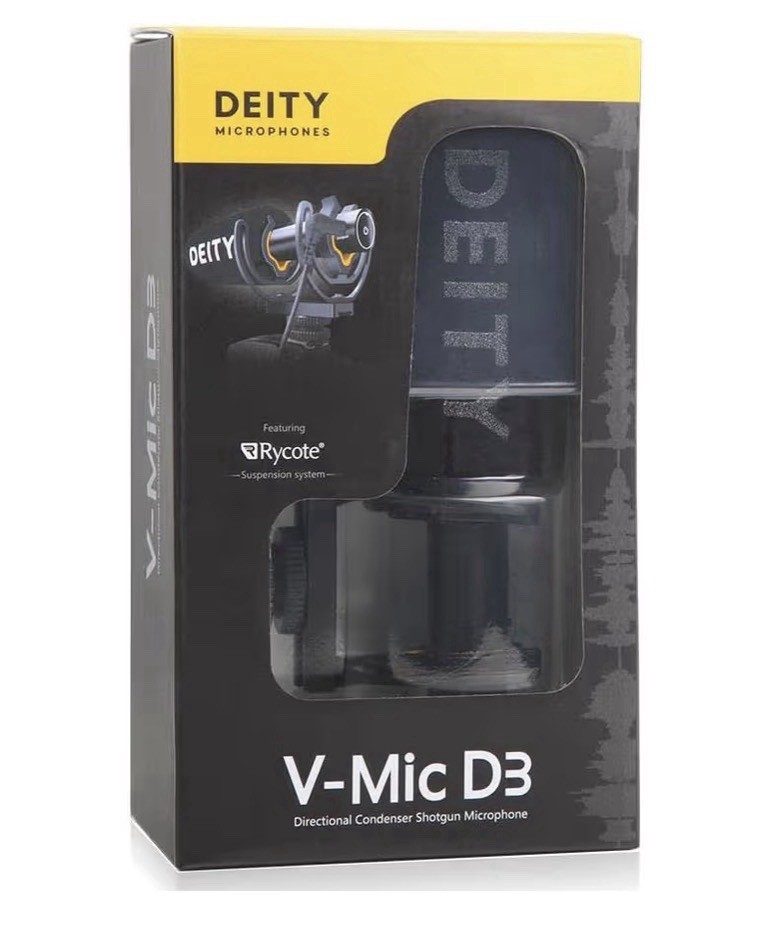 Deity V-Mic D3 Supercardioid Shotgun Microphone for Camera DSLR Video Mic