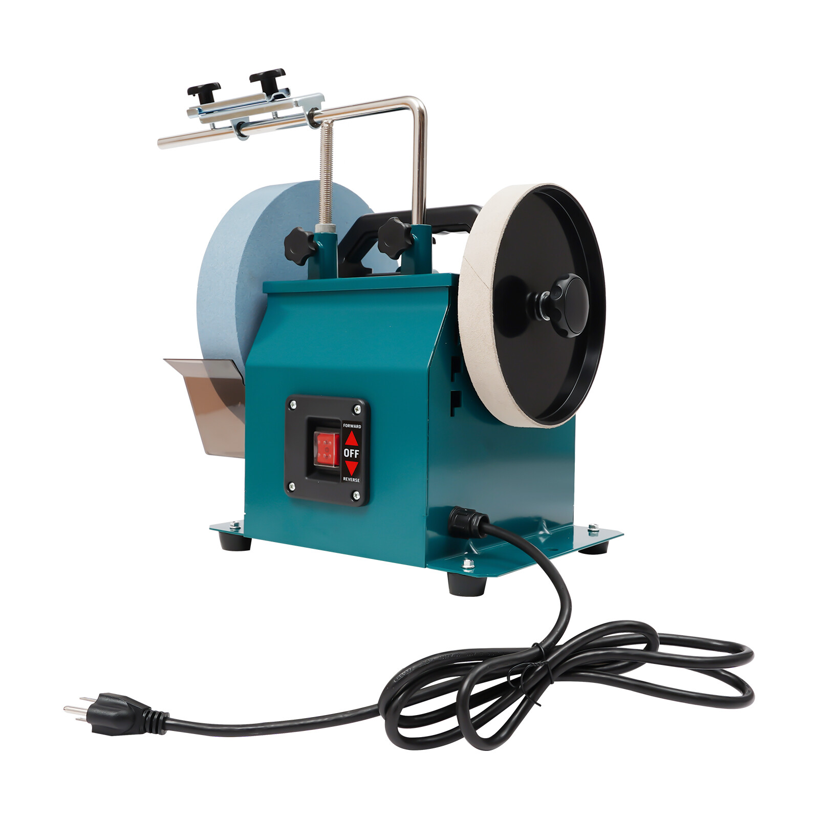 Knife Sharpening Machine 10-Inch Two-Direction Water Cooled Wet & Dry Sharpener