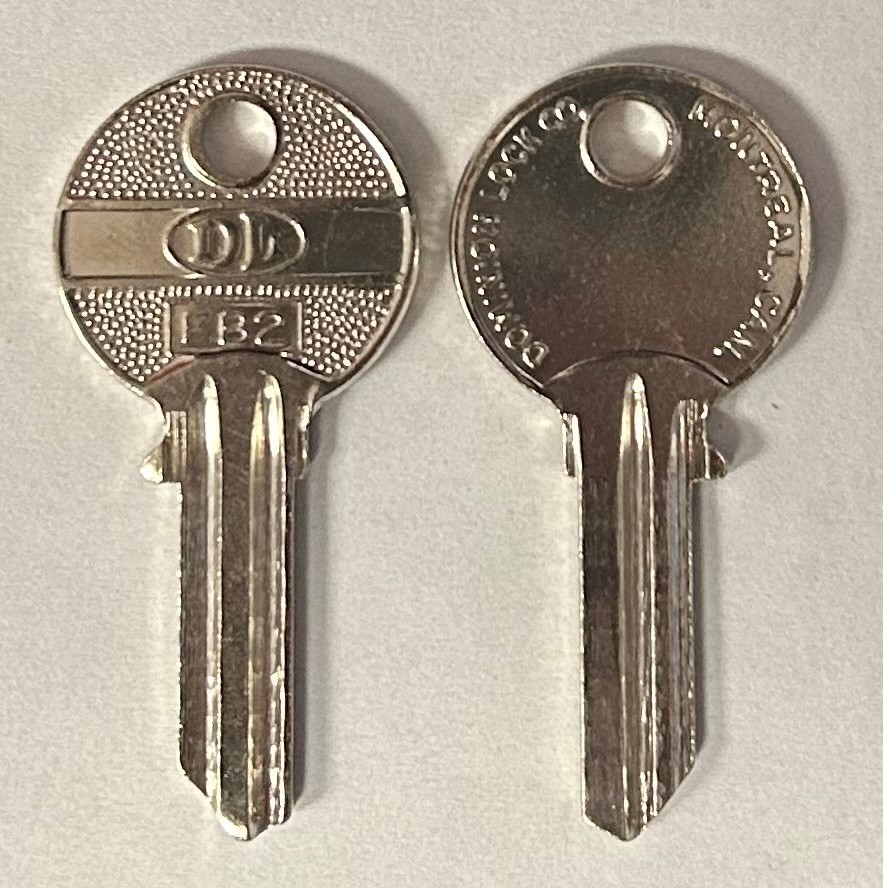 Dominion Lock FB2 Key Blank uncut (1 Pc)