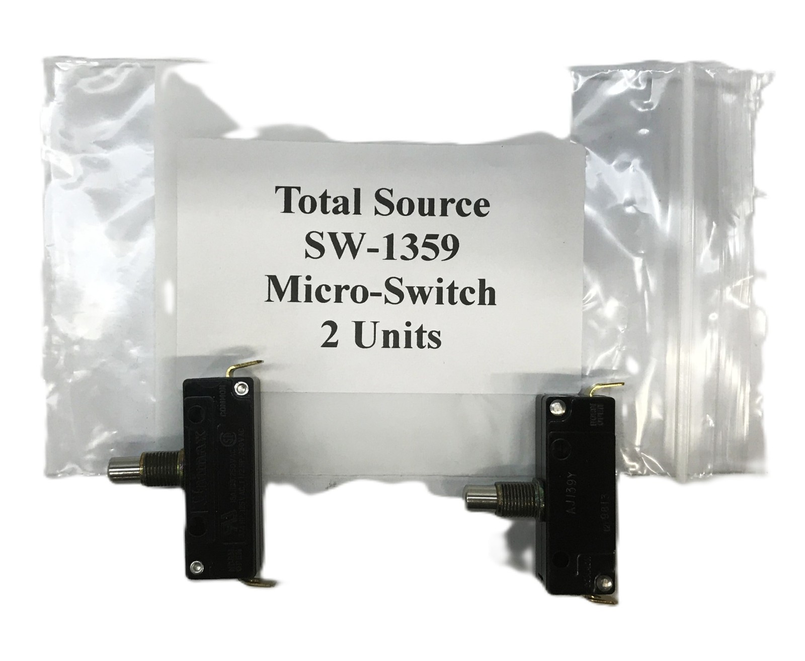 Total Source Micro-Switch SW-1359 [Lot of 2] NOS