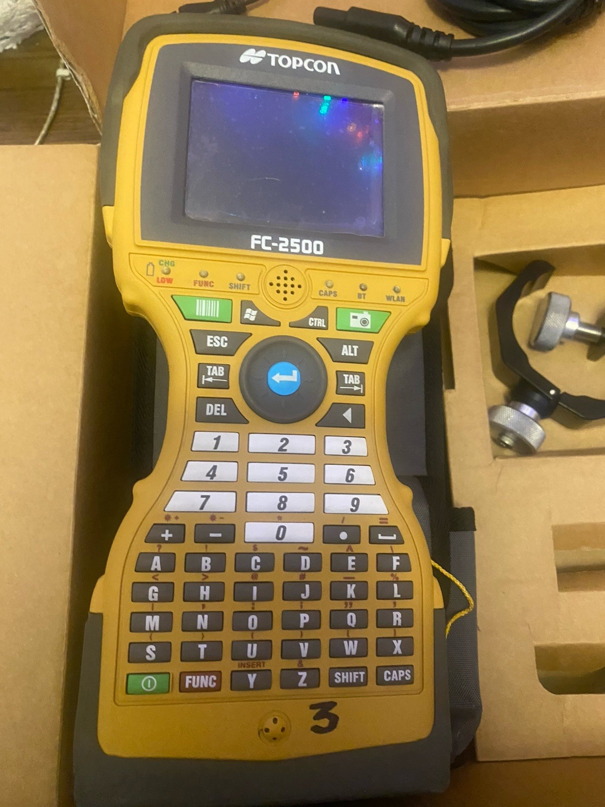 Topcon FC-2500 Data Collector Logger, Field Controller, TopSurv 8 Total Station