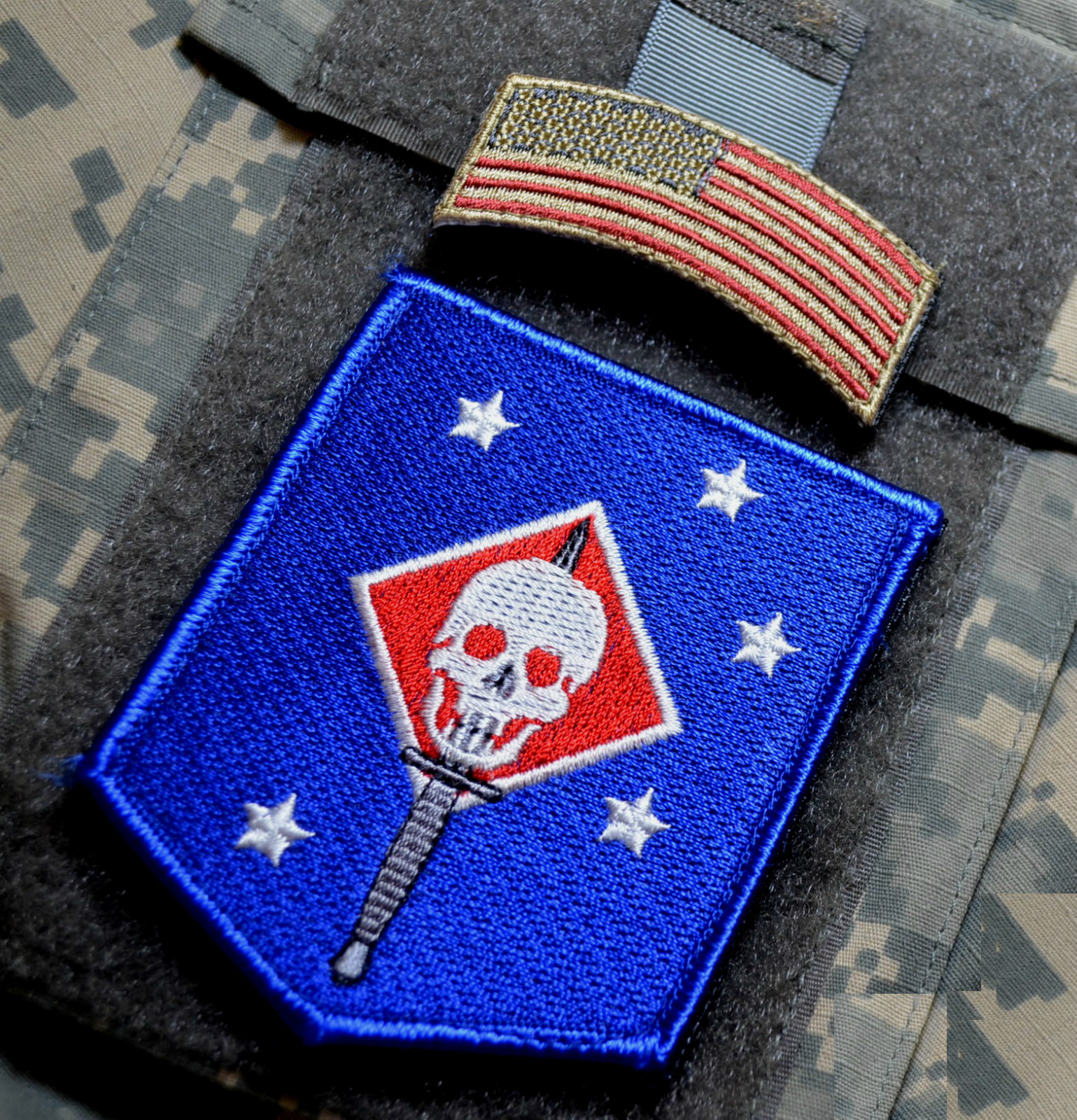 ISAF USMC JOINT TASK FORCE JTF AFGHANISTAN vêlkrö 2-PC: SP OPS TAB /USMC RAIDERS