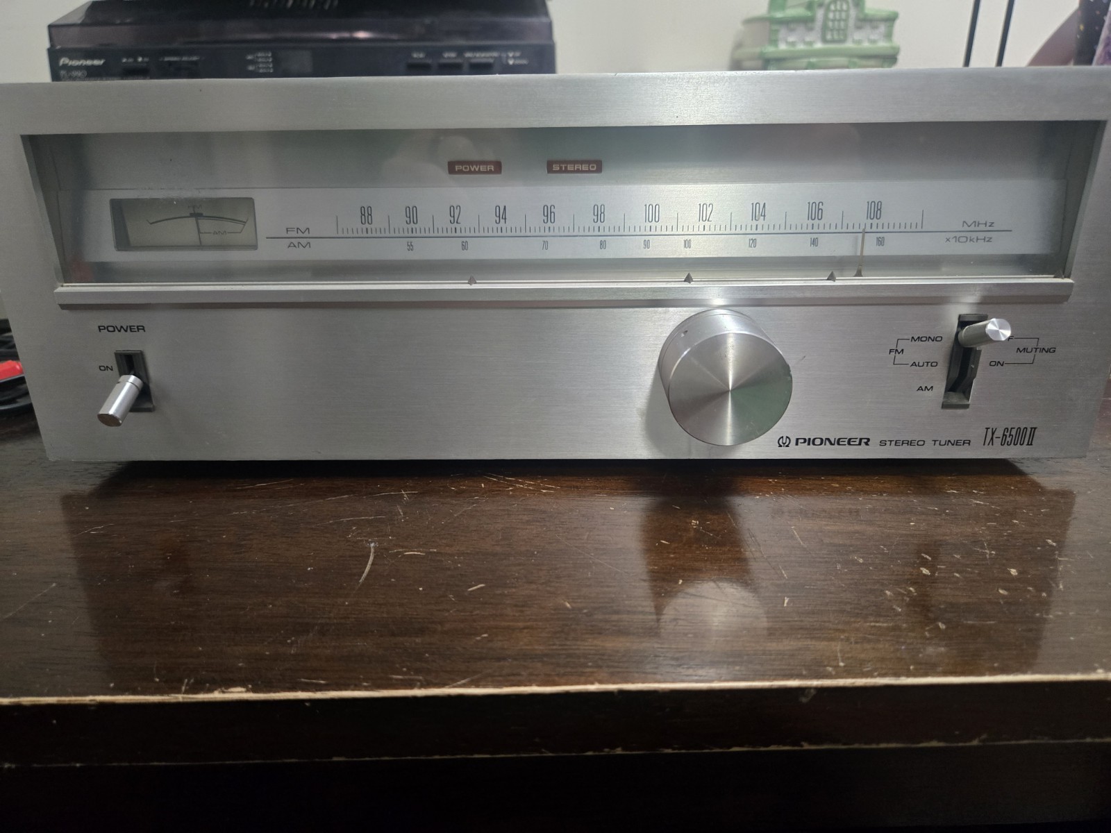 Pioneer TX-6500II Stereo Tuner AC 120V 60Hz 14W Made in Japan