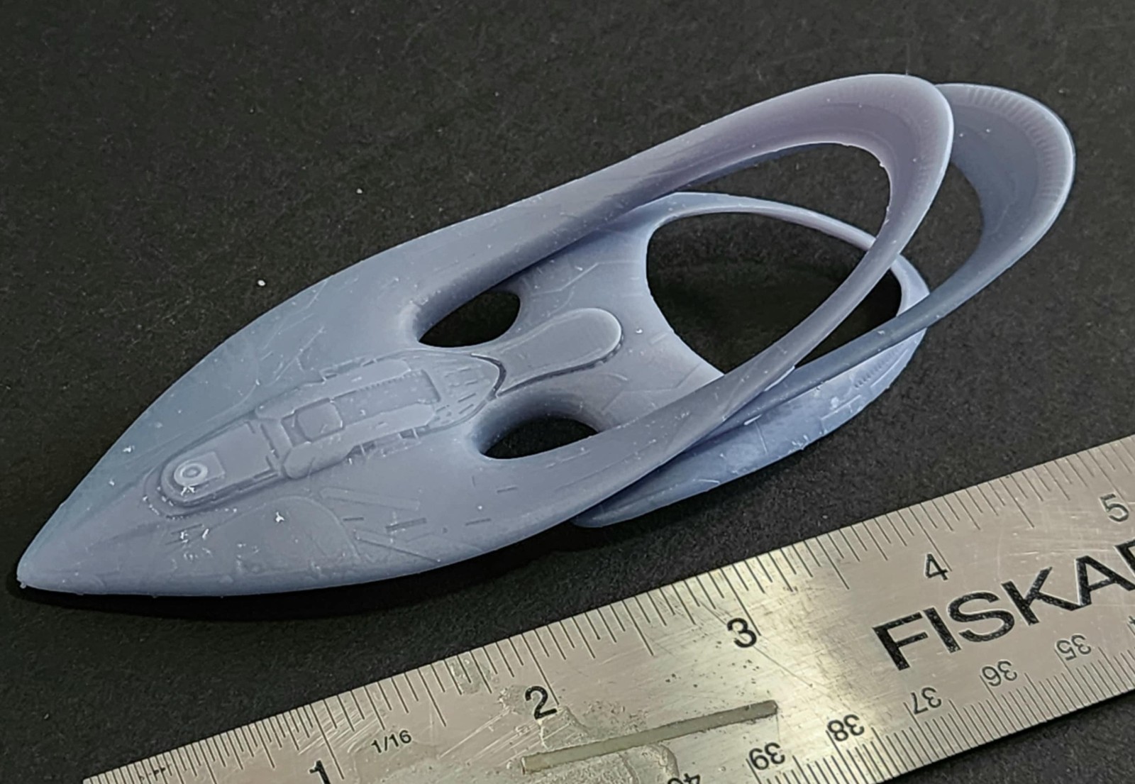 1/2500 scale Orville Exploratory class Starship 3d printed resin model