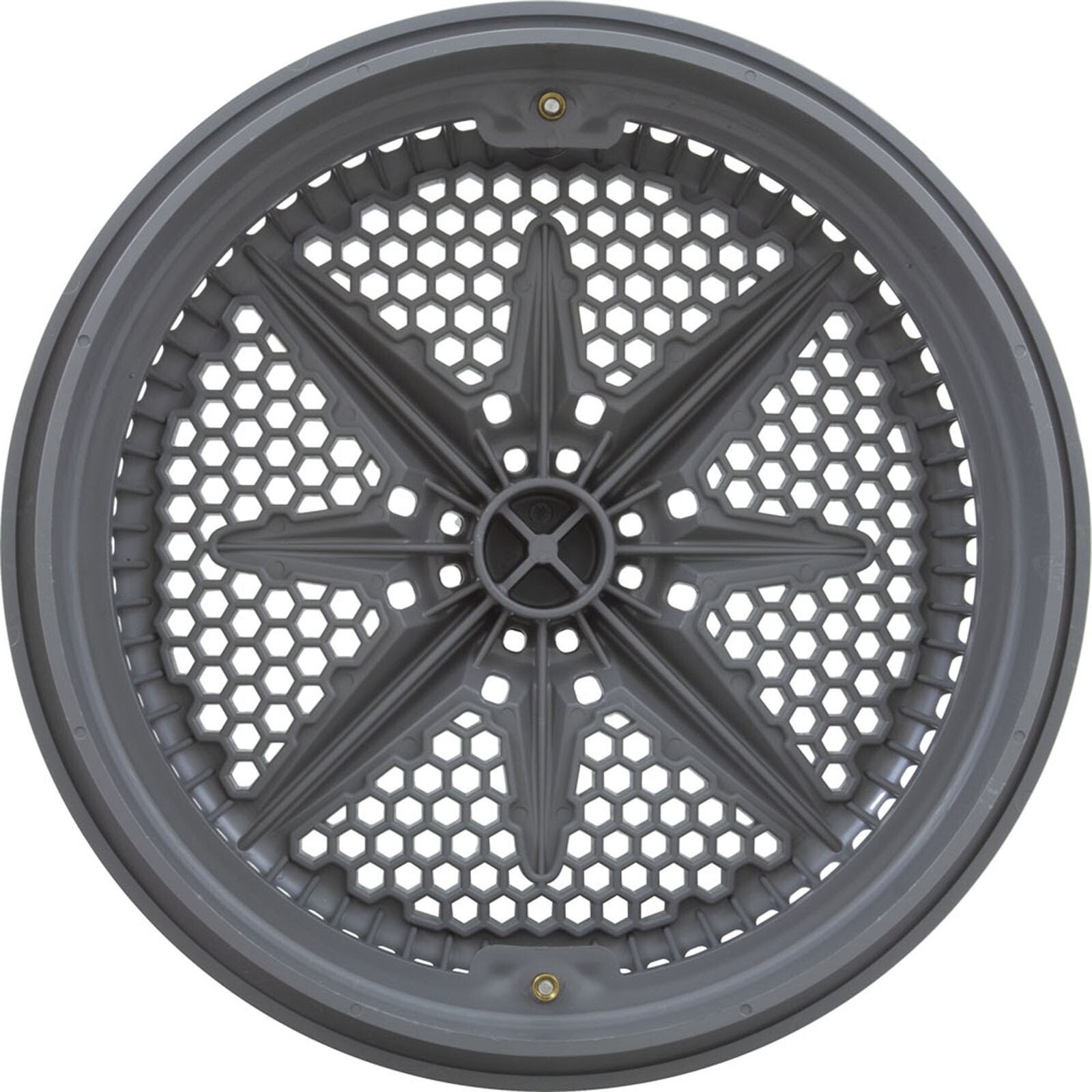 500147 Main Drain Grate, PentStarGuard, 8", 112gpm, Gray, qty 2, Short Ring