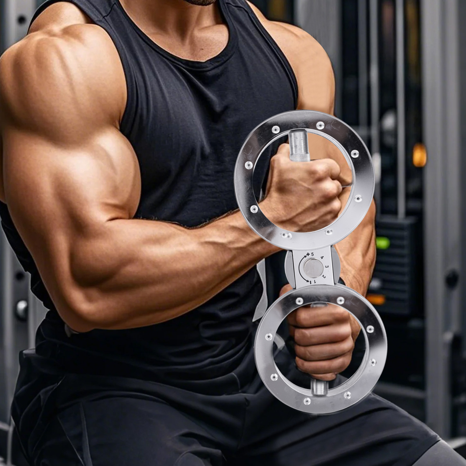 Spinning Burn Rotator Machine Arm Workout Equipment Forearm Trainer