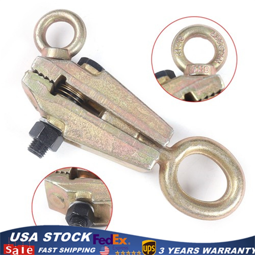 Auto Body Repair Pulling Fixture Pull Clamp Tool Self-Tightening Grip Frame Back