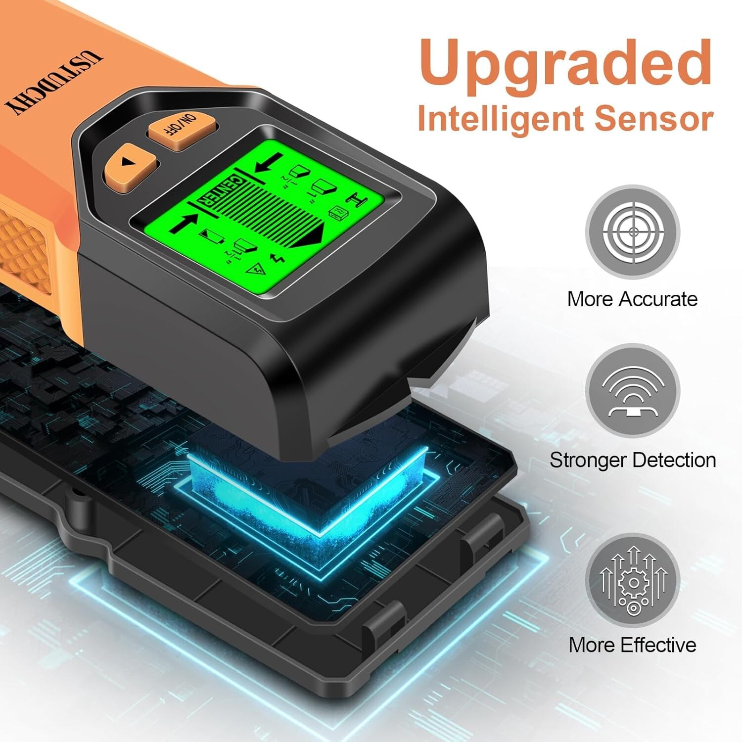 Stud Finder - 5 in 1 Electronic Stud Finder Wall Scanner, Stud Sensor with Digit