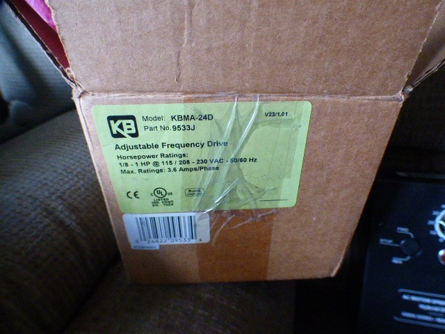KB ELECTRONICS AC MOTOR SPEED CONTROL MODEL KBMA-20D UNUSED