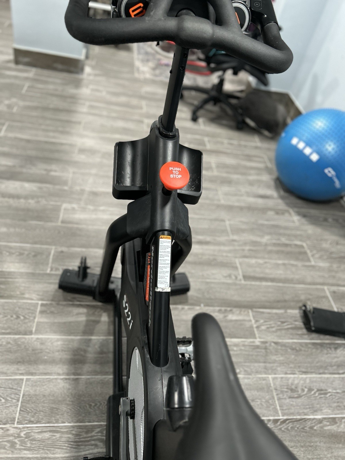 NordicTrack S22i Studio Cycle Upright Exercise Bike Touchscreen Dumbbells