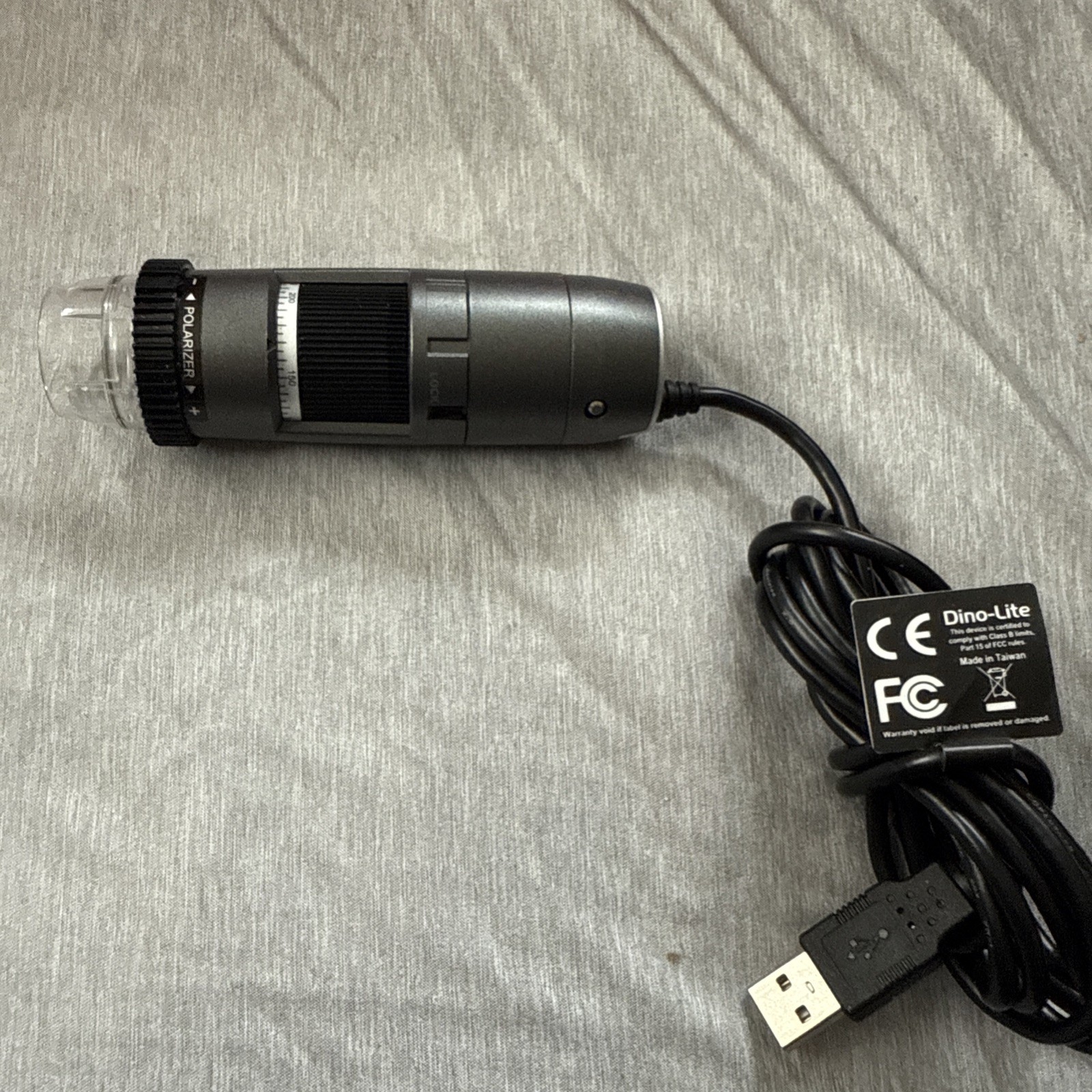 DINO-AM4815ZT MICROSCOPE 20X - 220X MAGNIFICATION Resolution 1.3M Pixels SXGA
