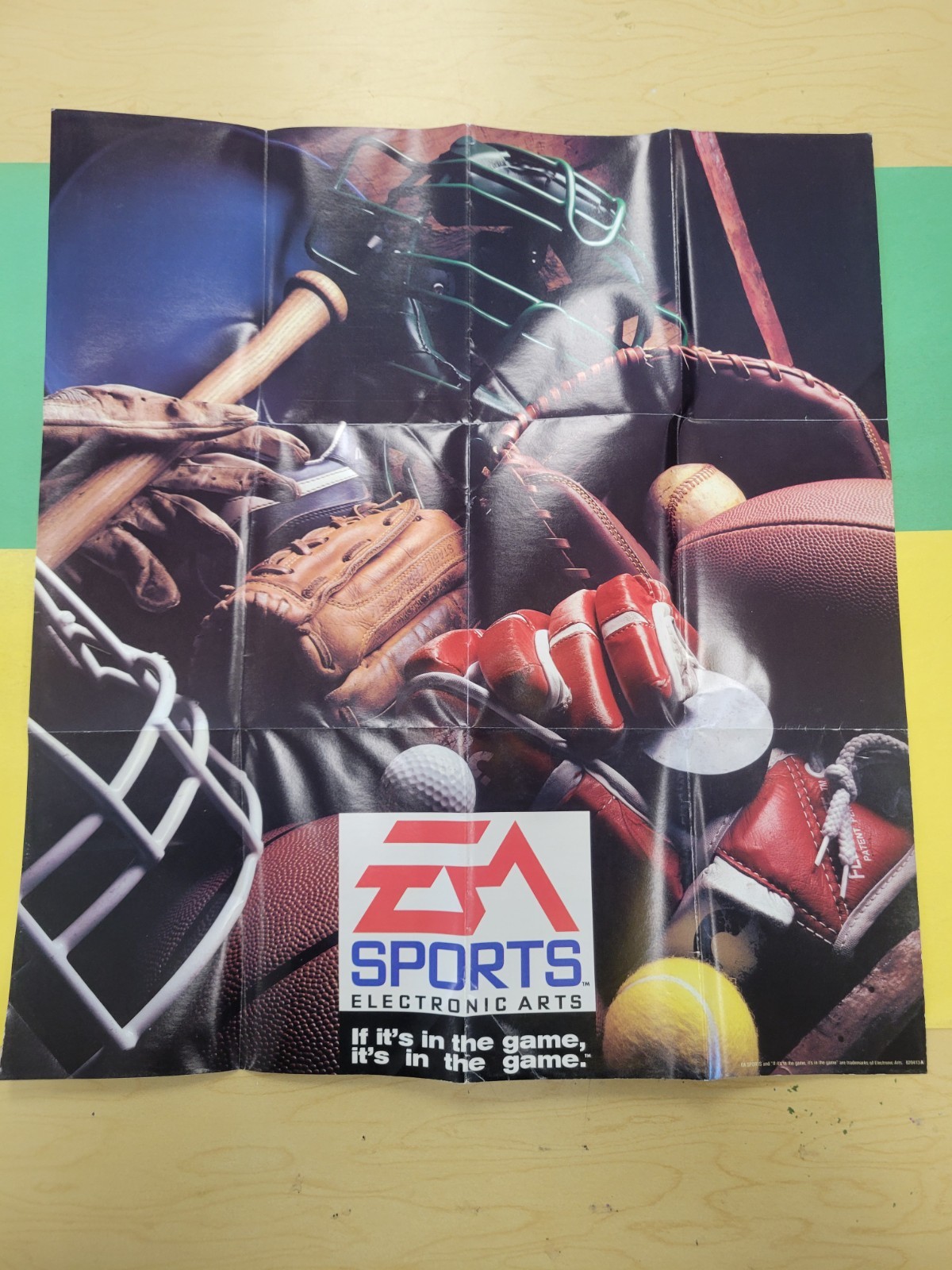 sega genesis electronic arts poster Insert