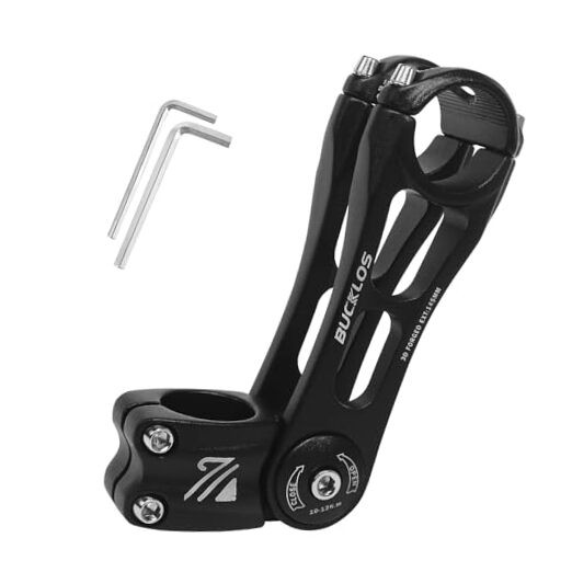 Adjustable Bike Stem MTB 25.4mm 31.8mm 90/110/130/145mm 80 Degree 31.8×145mm