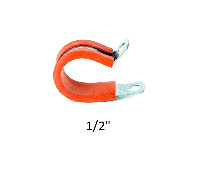 Hose or Wire Clamp High Temp 1/2" ID Stainless NEW 1665