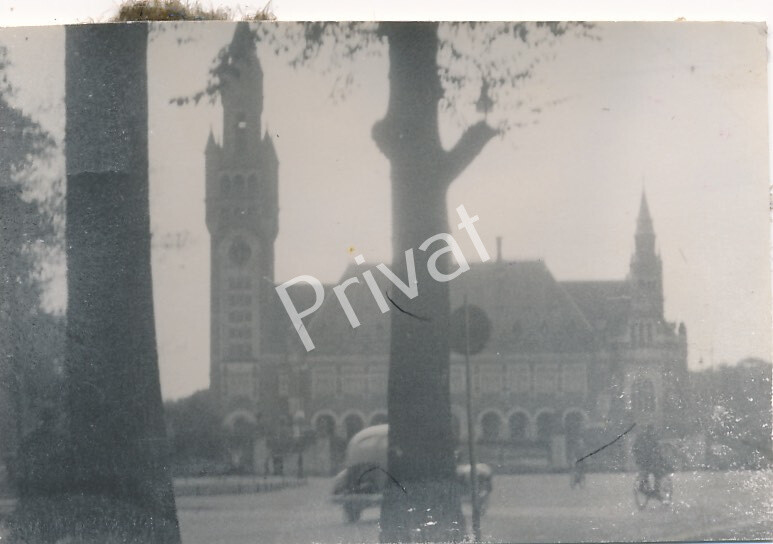 Photo WW II Wehrmacht Town Hall Dunkirk France L1.06