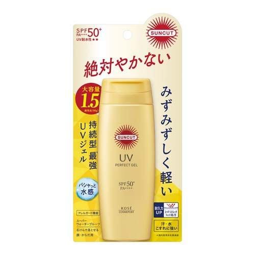 KOSE SUNCUT Perfect  Sweat-Proof Large Sunscreen Gel SPF50+PA++++ 120g