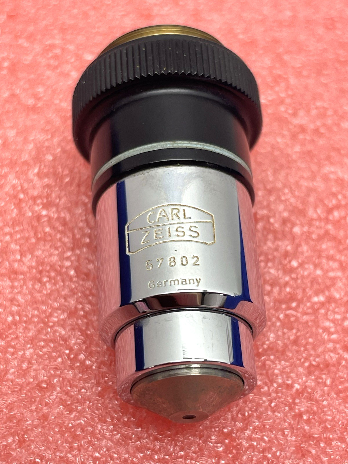 CARL ZEISS PLAN 40/0.63 MICROSCOPE OBJECTIVE 160/0.17