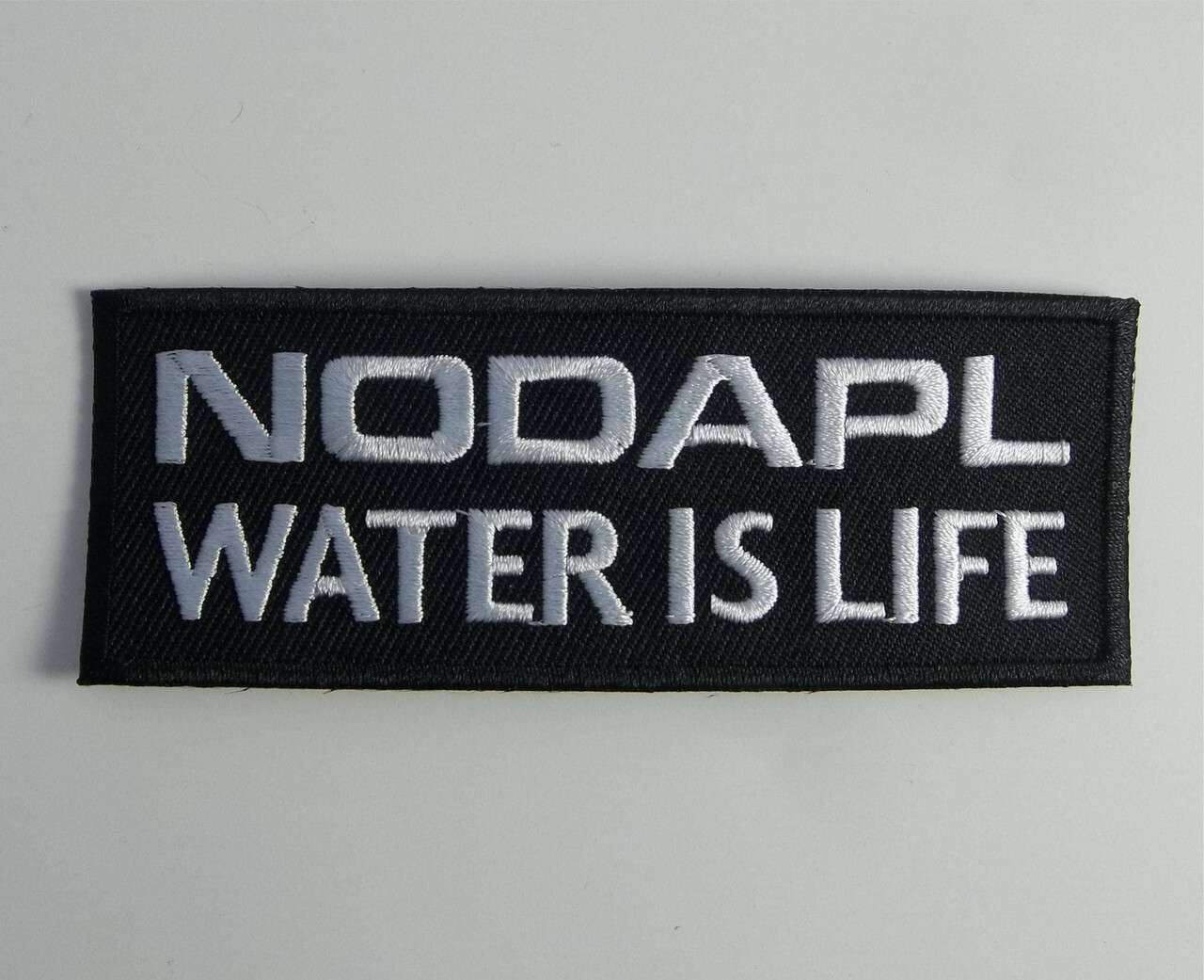 Buy 1 Get 1 Free! Water Is Life Embroidered Iron-On Patch
