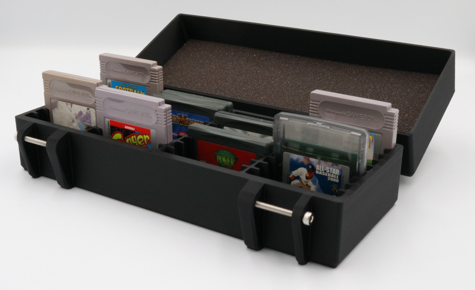 Game Boy Color, Original Compatible Protective Carrying Case - Holds 36 Games