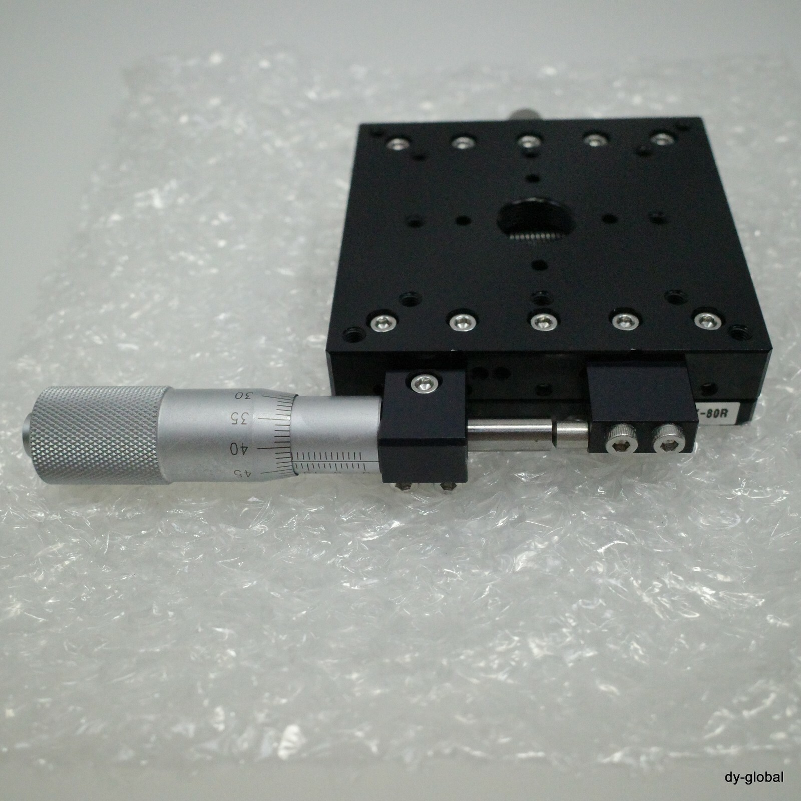 RMS NNB 1B-41 RM-X-80R 80X80X20 +/-12.5mm stroke micrometer stage STA-I-432=5G21