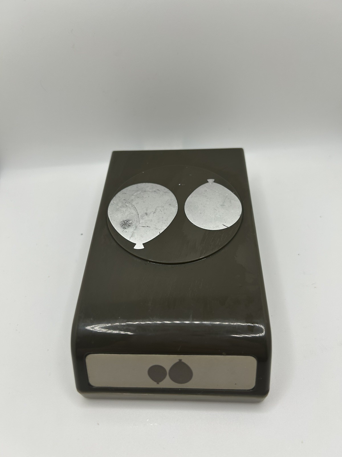 STAMPIN UP DOUBLE PARTY BALLOONS PAPER PUNCH LOCKING FLAT SCRAPBOOKING CRAFTING