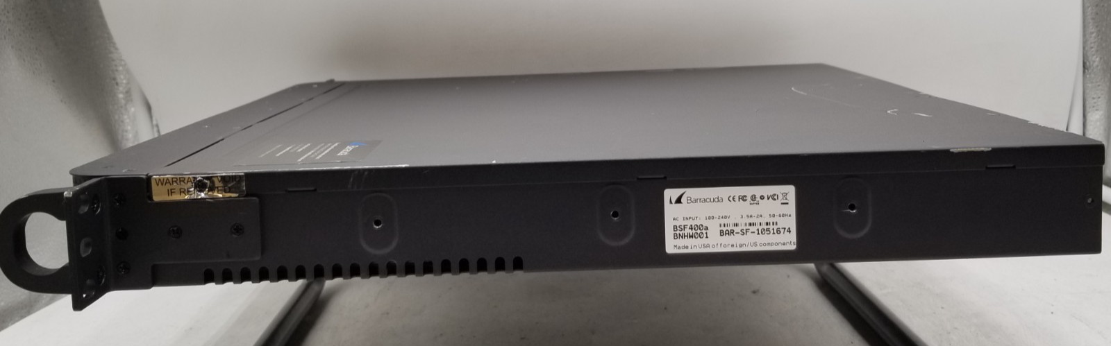 Barracuda BSF400a Email Security Gateway 400 BNHW001 NO HDD