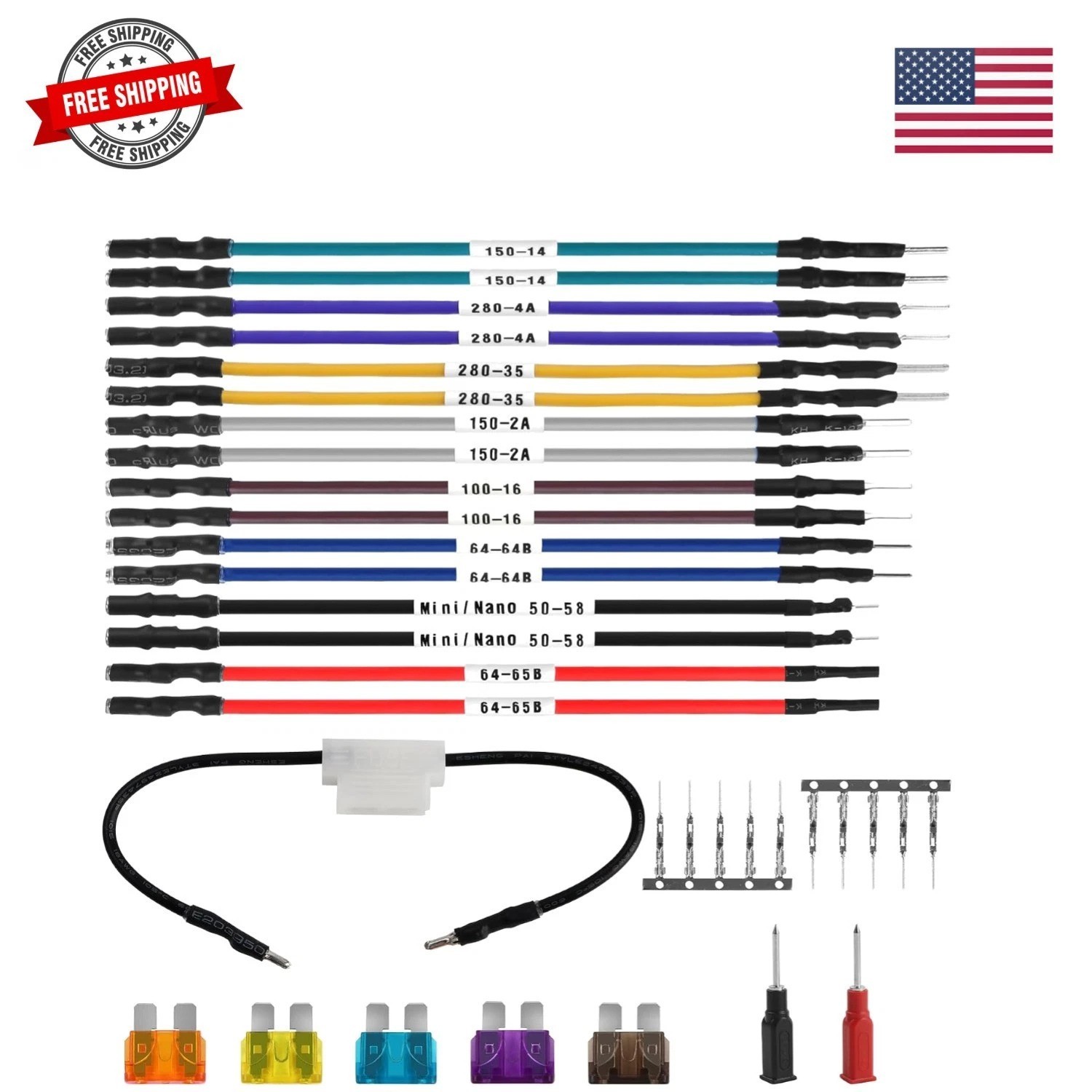 TP-300-A Terminal  Probes Lead Kits | Compatible with GM Vehicles Alternative...