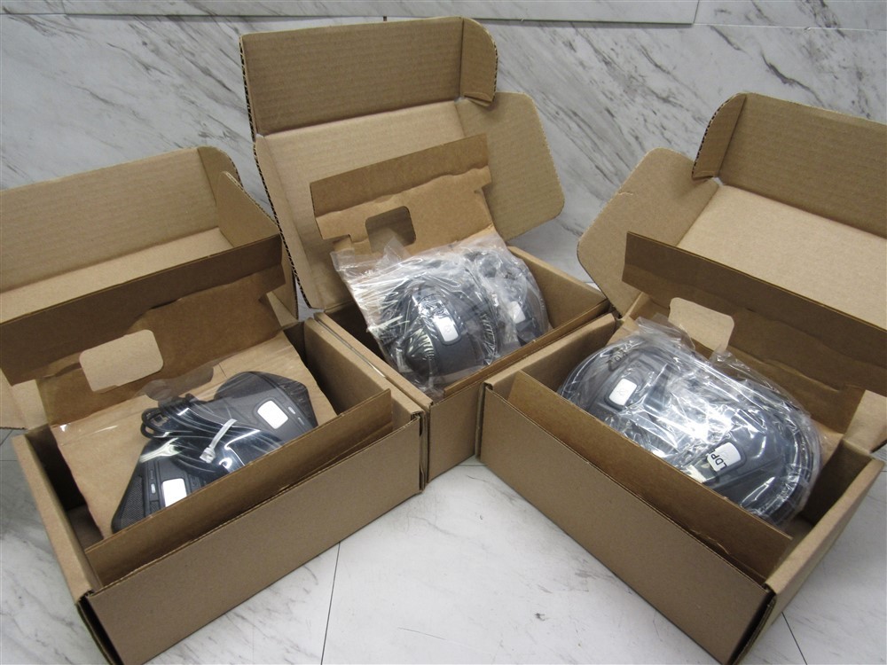 Lot of 6 NEW OPEN BOX Avaya B100 Expansion Mics 700501539 Free shipping!