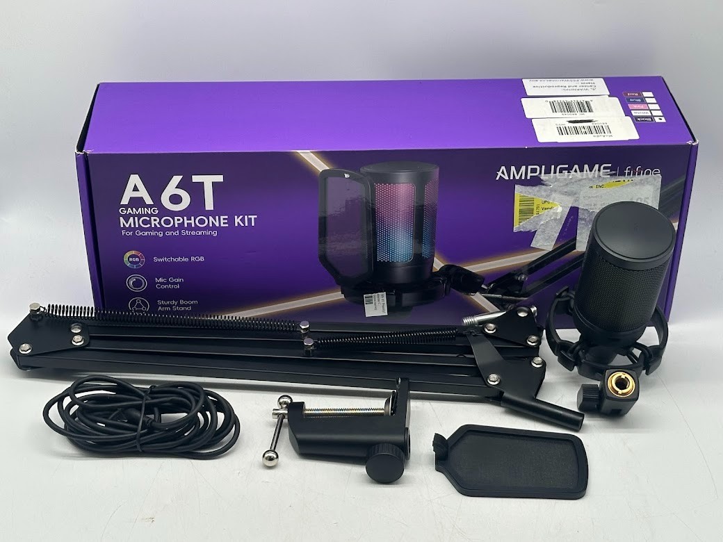 FiFine A6T USB Condenser Microphone Kit