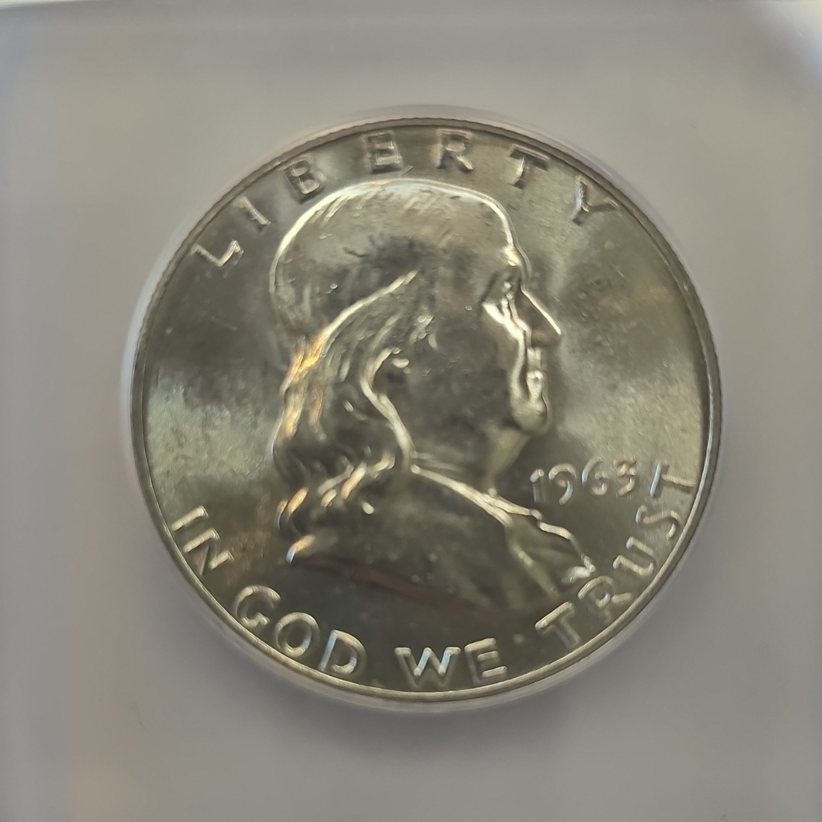 1963-D Franklin Half Dollar ICG MS64 Silver Denver 50C KM#195