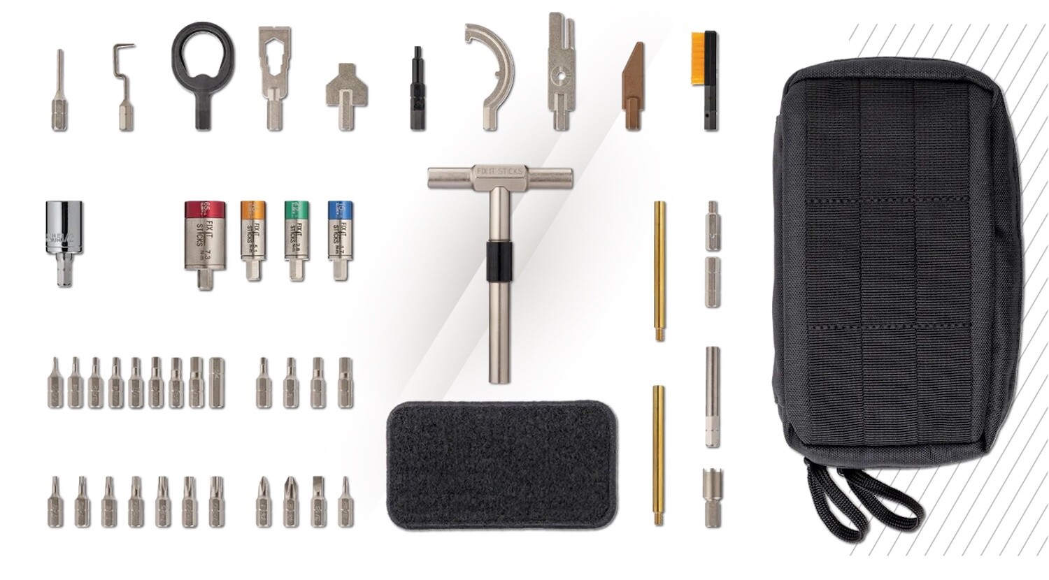 Fix It Sticks "The Works" Individual Torque Tool Kit Range & Field W/ Soft Case