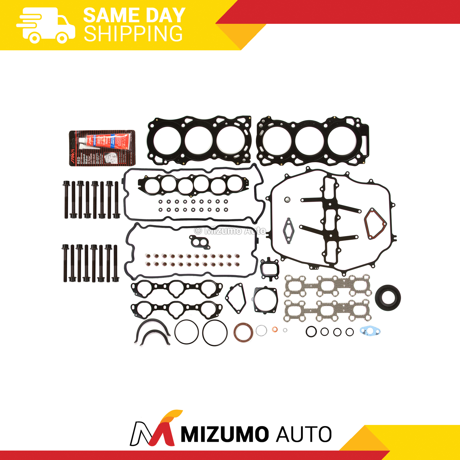 Full Gasket Set Head Bolts Fit 03-04 Nissan 350Z Infiniti G35 FX35 3.5L VQ35DE