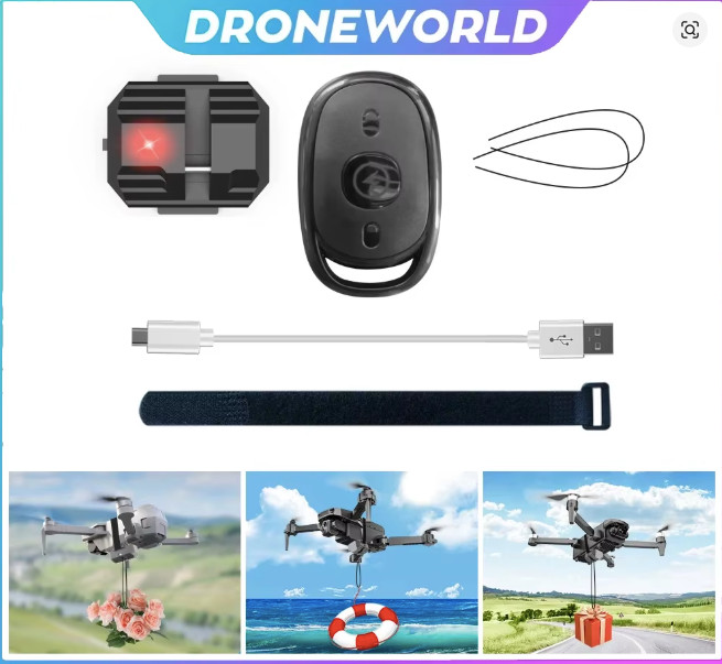 Universal Drone Airdrop System Payload Release Drop Device for DJI Mini Mavic