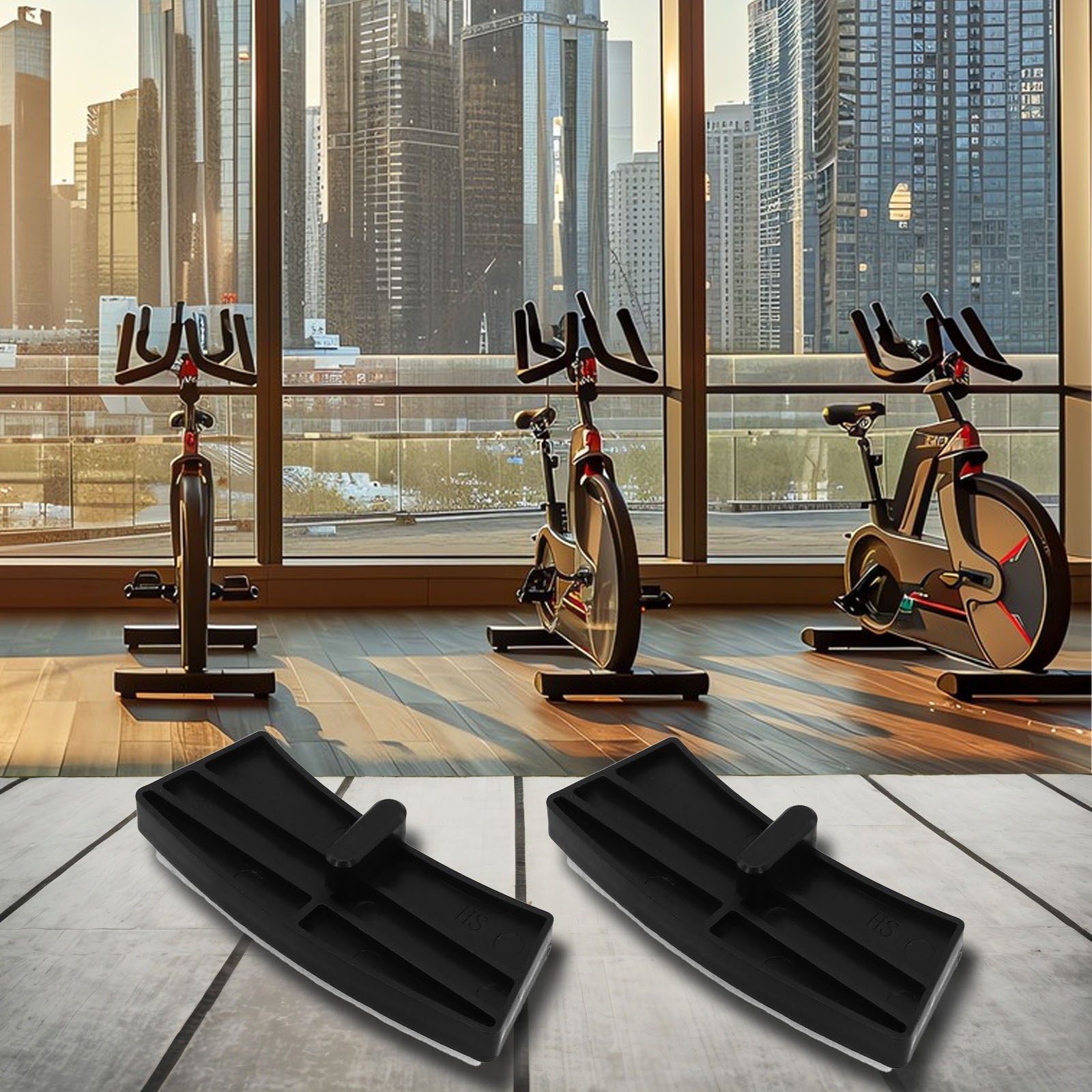 Replacement Brake Pads for Exercise Bikes High Resistance & Noise Reduction