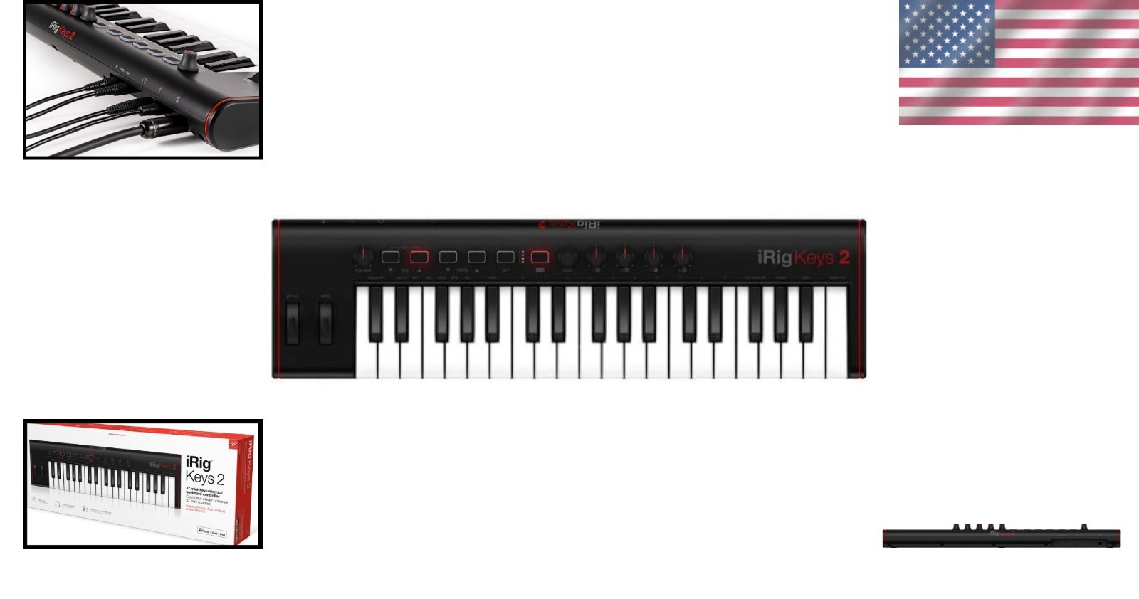 Mini Keys MIDI Controller - iRig Keys 2 for Music Producers
