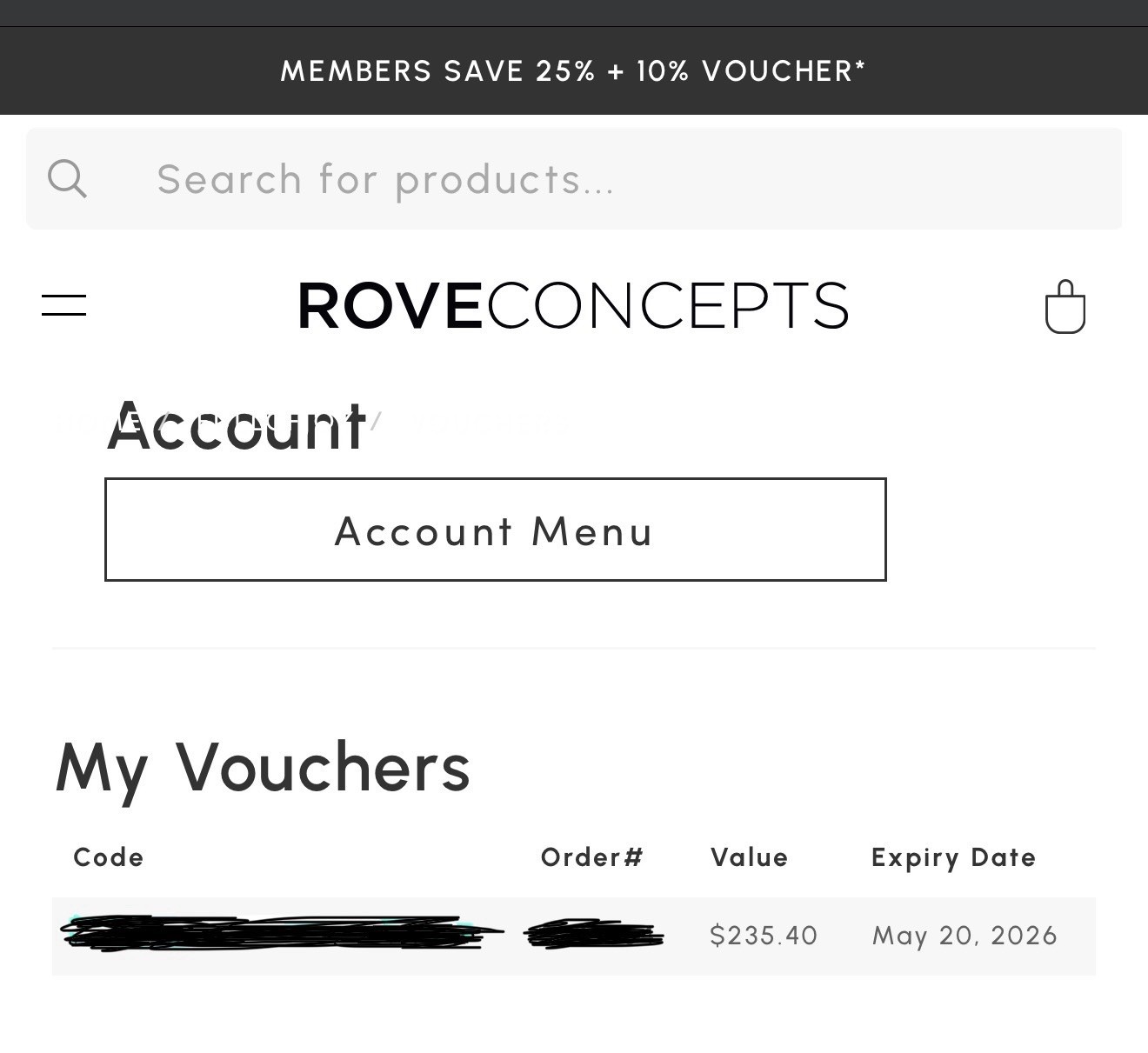 Rove Concepts Voucher