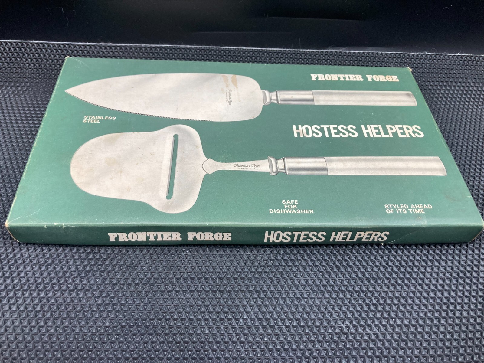 Vintage Frontier Forge Hostess Helper Cheese Slicer and Server Japan