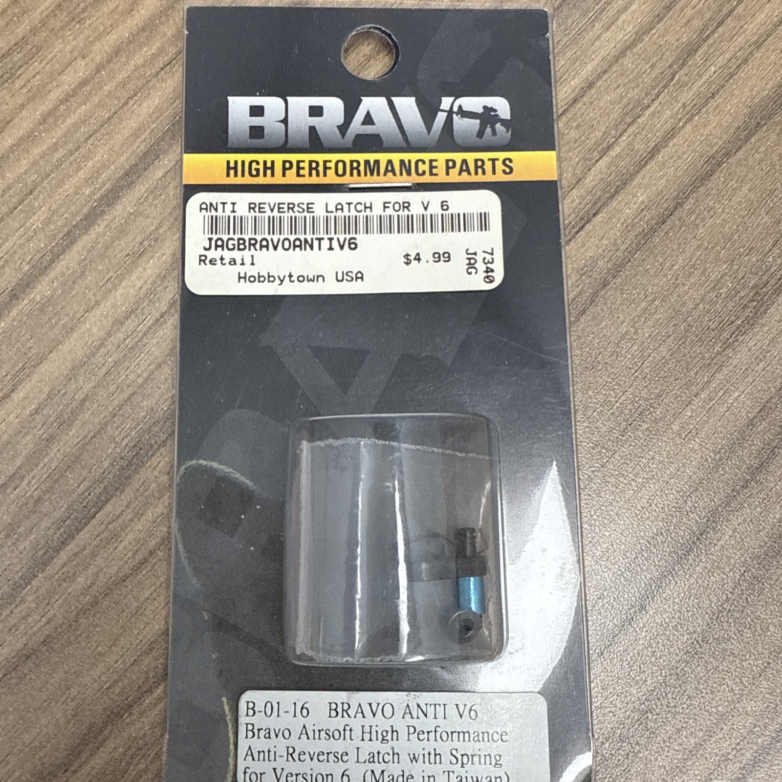 Airsoft Accessory Bravo Anti-Reverse Latch for V6 *NEW*