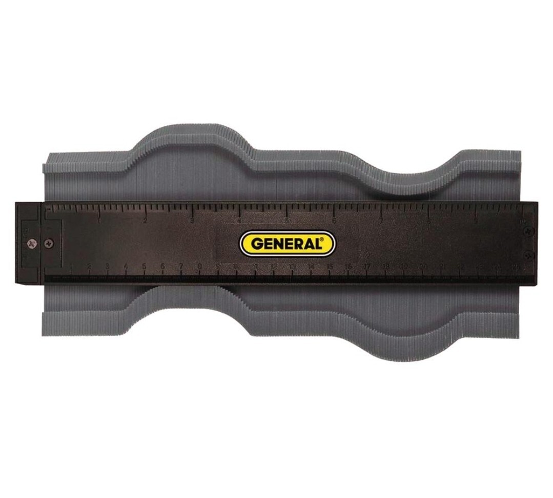 General Tools Contour Gauge Profile Tool and Duplicator 10 in Durable